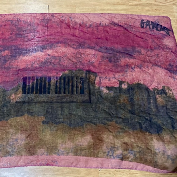 ❤️⚡️💙 Jerry Garcia Art Gorgeous Scarf ~ Grateful Dead - Picture 5 of 13